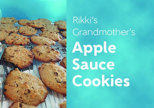 Rikki's Grandmother's Apple Sauce Cookies