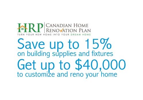 Want up to $40,000 to customize your home?  And, savings on building materials up to 15%?  Call us for details.